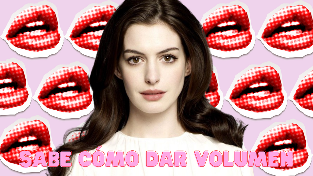 El Truco de Anne Hathaway para Labios Voluminizados