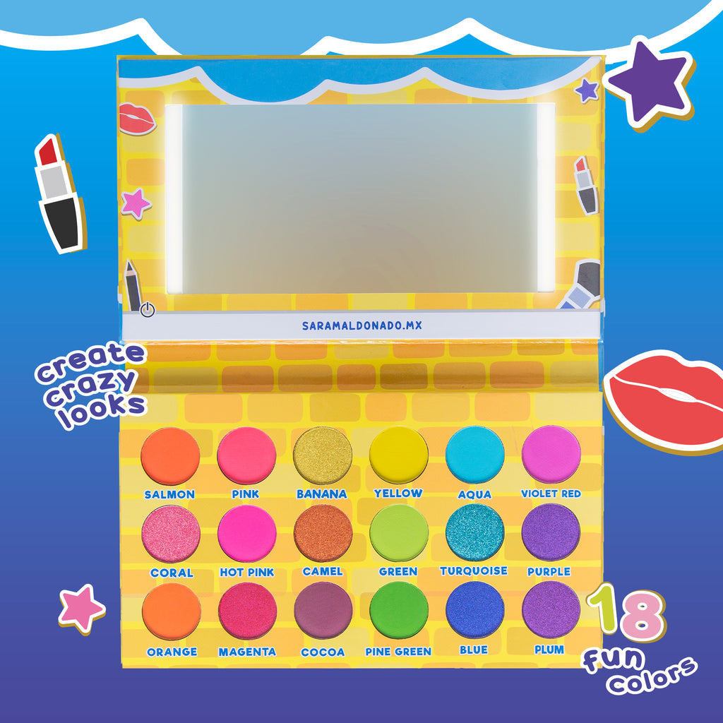 Play Makeup Palette (Maquillaje Neon)
